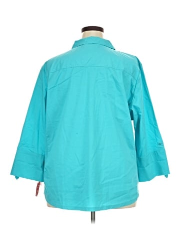 Coral Bay 3/4 Sleeve Button-Down Shirt (view 2)