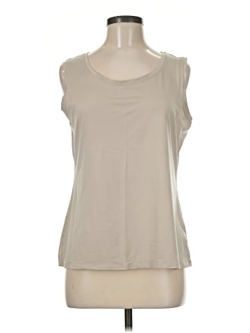 Dana Buchman Sleeveless T-Shirt (view 1)