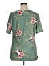 BLOOMCHIC Green Short Sleeve Blouse Size 14 - 16 - photo 2