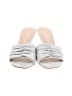 Stuart Weitzman Metallic Silver Sandals Size 6 1/2 - photo 2