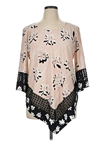 Alfani 3/4 Sleeve Blouse (view 1)