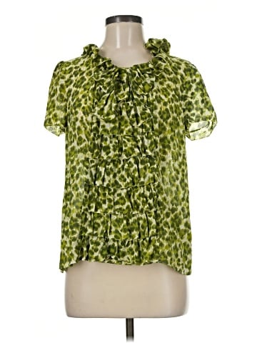 Kate Spade New York Short Sleeve Silk Top (view 1)