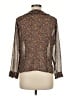Assorted Brands Paisley Brown 3/4 Sleeve Blouse Size M (estimated) - photo 2