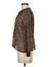 Assorted Brands Paisley Brown 3/4 Sleeve Blouse Size M (estimated) - photo 5