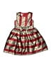 Bonnie Jean Stripes Red Dress Size 5 - photo 1