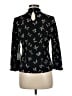 CeCe Black 3/4 Sleeve Blouse Size M - photo 2