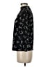 CeCe Black 3/4 Sleeve Blouse Size M - photo 5