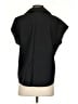 Vince. 100% Cotton Black Short Sleeve Blouse Size S - photo 2