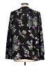 Ann Taylor LOFT 100% Polyester Black Long Sleeve Blouse Size L - photo 2