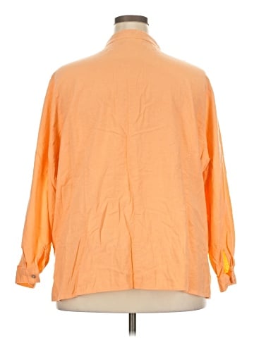 White Stag 3/4 Sleeve Button-Down Shirt (view 2)