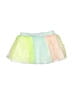 Cat & Jack 100% Polyester Color Block Green Skirt 12-18 MO / 18 MO - photo 1
