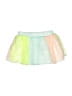 Cat & Jack 100% Polyester Color Block Green Skirt 12-18 MO / 18 MO - photo 2