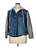 Live A Little Blue Denim Jacket Size 1X - photo 1