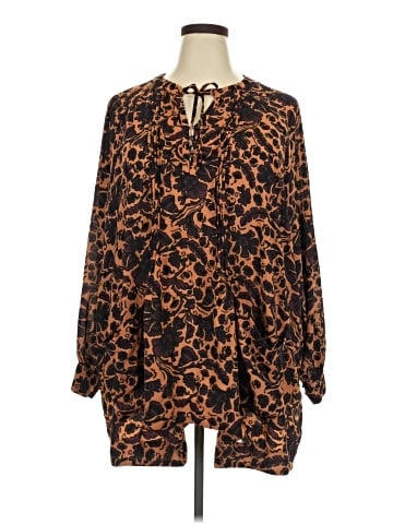 Melissa McCarthy Seven7 Long Sleeve Blouse (view 1)
