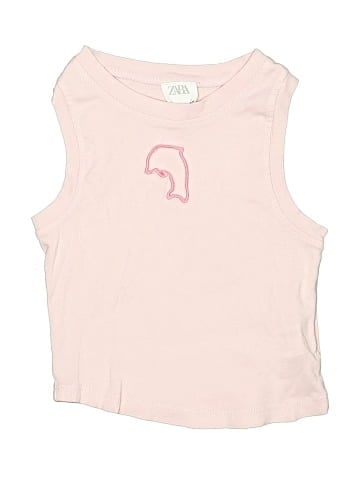 Zara Sleeveless T-Shirt (view 1)