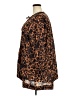 Melissa McCarthy Seven7 Animal Print Brown Long Sleeve Blouse Size 3X - photo 5