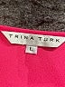 Trina Turk 100% Polyester Solid Pink Romper Size L - photo 4