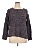 Faded Glory Tweed Purple Pullover Sweater Size XL - photo 1