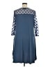 Nina Leonard Blue Casual Dress Size XL - photo 2
