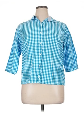 Le Tigre 3/4 Sleeve Button-Down Shirt (view 1)