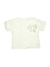 Zara Stars Ivory Short Sleeve Top Size 6 - photo 1