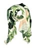 Virginia Wolf 100% Viscose Camo Green Scarf One size - photo 1