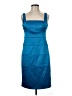 Sangria Blue Cocktail Dress Size 8 - photo 1