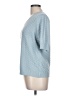 Ella Moss Blue 3/4 Sleeve Top Size L - photo 5