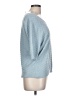 Ella Moss Blue 3/4 Sleeve Top Size L - photo 4