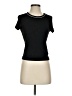 Maison d' Amelie Black Short Sleeve Turtleneck Size XS - photo 1