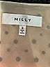 Milly 100% Silk Tan Short Sleeve Silk Top Size 8 - photo 7