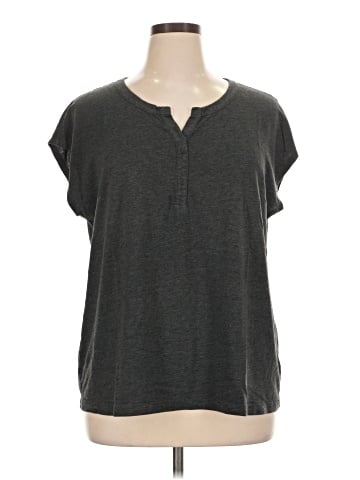SONOMA life + style Short Sleeve Henley (view 1)