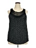 Maurices 100% Rayon Black Sleeveless Blouse Size 20 (2) - photo 1