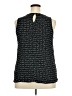 Maurices 100% Rayon Black Sleeveless Blouse Size 20 (2) - photo 2