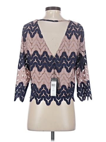 BCBGMAXAZRIA 3/4 Sleeve Blouse (view 2)
