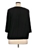 MICHAEL Michael Kors Black 3/4 Sleeve Top Size XL - photo 2