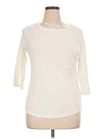 Adrienne Vittadini 3/4 Sleeve T-Shirt (view 1)