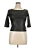 Mudd 100% Polyester Black 3/4 Sleeve Top Size XL - photo 1
