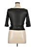 Mudd 100% Polyester Black 3/4 Sleeve Top Size XL - photo 2