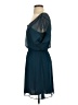 Express 100% Polyester Solid Blue Cocktail Dress Size S - photo 5