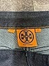 Tory Burch Chevron-herringbone Blue Jeans Size 27 waist - photo 7