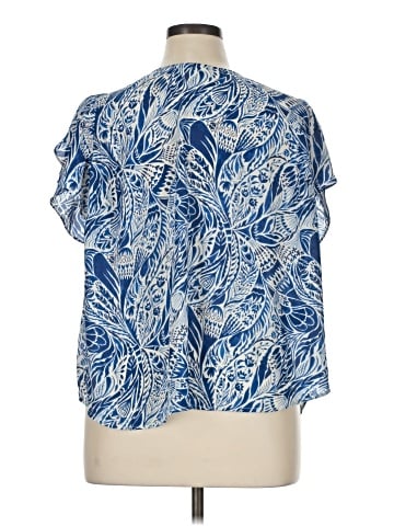 PREMISE Short Sleeve Blouse (view 2)