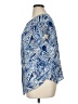 PREMISE 100% Polyester Blue Short Sleeve Blouse Size 1X - photo 5