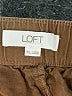 Ann Taylor LOFT Solid Brown Khaki Shorts Size XL - photo 3