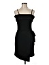 Solemio Solid Black Cocktail Dress Size M - photo 1