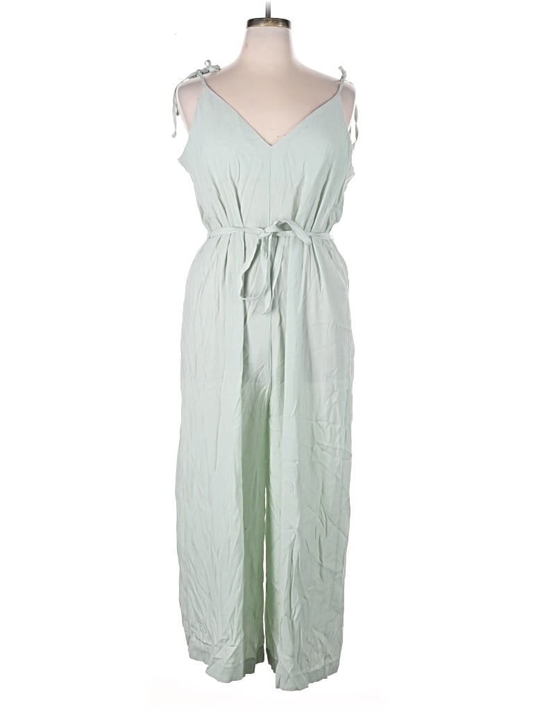Pre-owned H&m Jumpsuit In Green