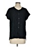 Tiny 100% Polyester Black Short Sleeve Blouse Size S - photo 1