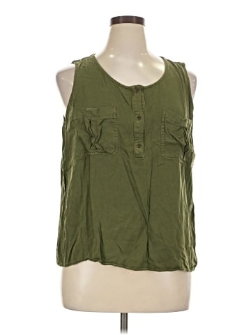 a.n.a. A New Approach Sleeveless Blouse (view 1)