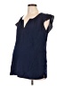 Motherhood 100% Polyester Blue Sleeveless Blouse Size Lg Maternity - photo 1
