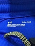 Under Armour 100% Polyester Color Block Blue Athletic Shorts Size L (youth) - photo 3